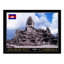 Angkor Wat Temple, Cambodia Postcard