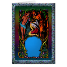 Angle Prince & Boy Greeting Card
