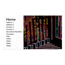 Angles And Lines 2 Business/Profile Card Business Cards