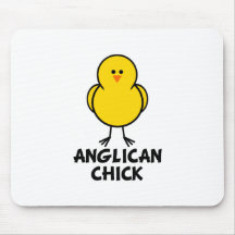 Anglican Chick Mouse Pad