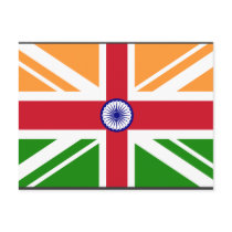 Anglo Indian Indentity, India postcards