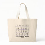 Anglo-Saxon Runes (Linguistics Cryptography) Canvas Bags