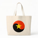 angola aviation roundel tote bags
