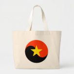 angola aviation roundel tote bags