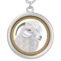Angora Goat Necklace