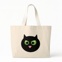 Angry Black Cat Bag