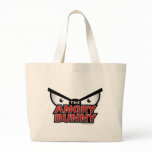 Angry Bunny Abstract Bag