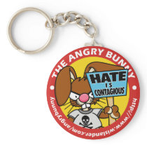 Angry Bunny Keychain #2