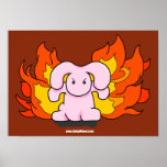 Angry Bunny Poster posters