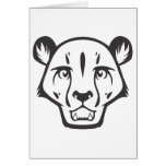 Angry Cheetah Greeting Cards