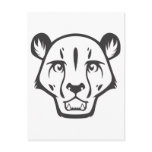 Angry Cheetah Post Cards