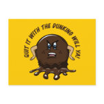 Angry Cookie Postcard