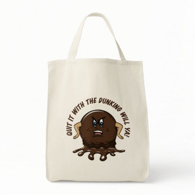 Angry Cookie Tote Bag by Iantos_Place