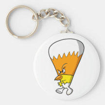 Angry Crazy Insane Candy Corn Key chain