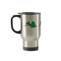 Angry Cute Dragon Mug