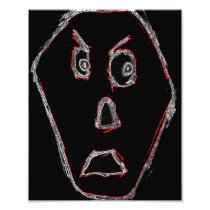 Angry Face Photo Art