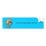 Angry Fish Bumper Sticker