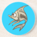 Angry Fish Beverage Coaster