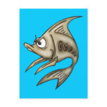 Angry Fish Post Cards