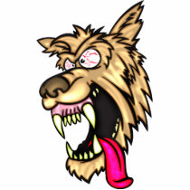 Angry Junkyard Dog Acrylic Cut Outs