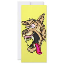 Angry Junkyard Dog Personalized Rack Card