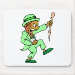 Angry Leprechaun Mouse Pad