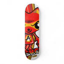 Angry Mascot Skate Board Deck