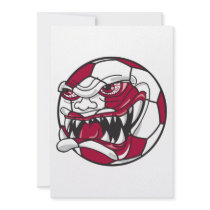 angry mean extreme soccer ball graphic announcements