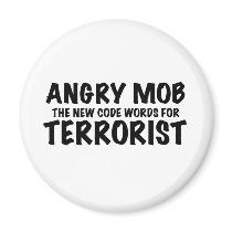 ANGRY MOB MAGNET