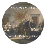 Angry Mob Member Sticker
