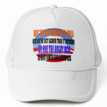 ANGRY MOB OBAMA MESH HAT