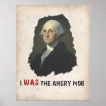 Angry Mob - Washington Print