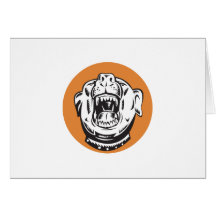 Angry Mongrel Dog Cards
