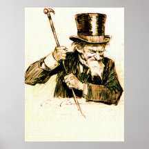 Angry Old Man 1911 Posters