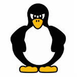 Angry Penguin Photo Sculpture Cutouts