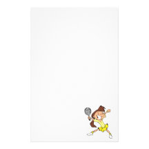 Angry Player Personalized Stationery