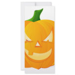 Angry Pumpkin Rack Card Template