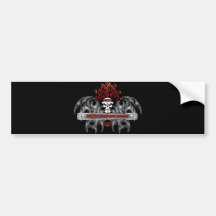 Angry-Scotsman-Bikers Bumper Sticker