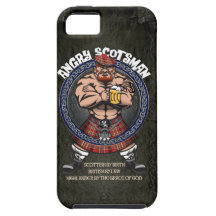Angry Scotsman Iphone iPhone 5 Case