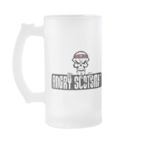 Angry-Scotsman Skull Mug