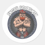 Angry Scotsman Stickers