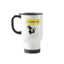 Angry skunk coffee mug