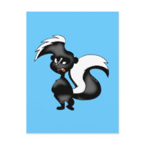 Angry skunk