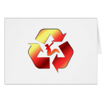 Angry Squirrel  Militia Official Logo Greeting Cards
