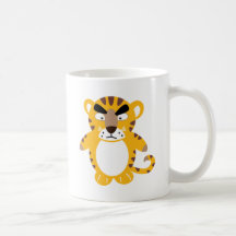 Angry Tiger Coffee Mug