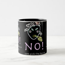 Angry Vegetarian MUG.