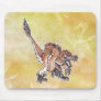 Angry Velociraptor Mousepads