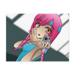 Angsty Momo Postcard