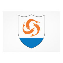 Anguilla Coat of Arms Custom Announcements
