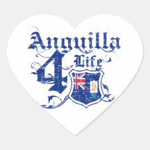 Anguilla pendant la vie autocollants